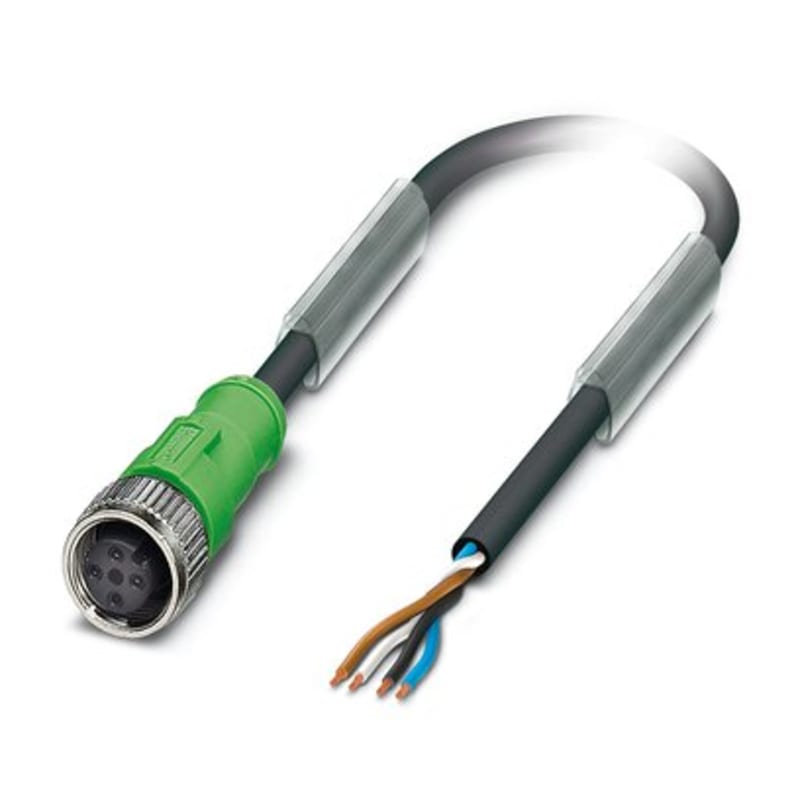 Sensor-/AKTUATORCABLE, 4-pole, 10M (SAC-4P-10,0-PUR/M12FS)