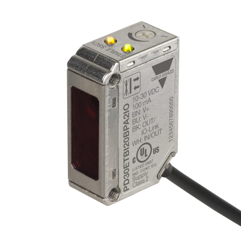 Photoelectric Sensor IO link BGS 200mm cable IP69K (PD30ETBI20BPA2IO)
