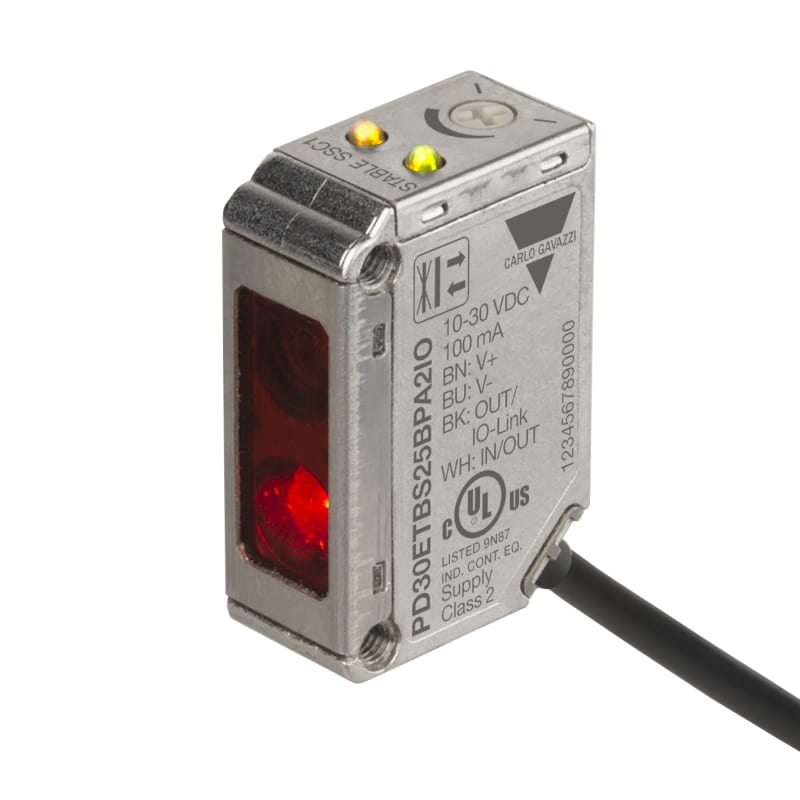 Photoelectric Sensor IO link BGS 250mm cable IP69K (PD30ETBS25BPA2IO)