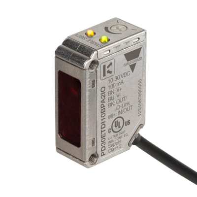 Photocell IO link DIR 1M cable IP69K