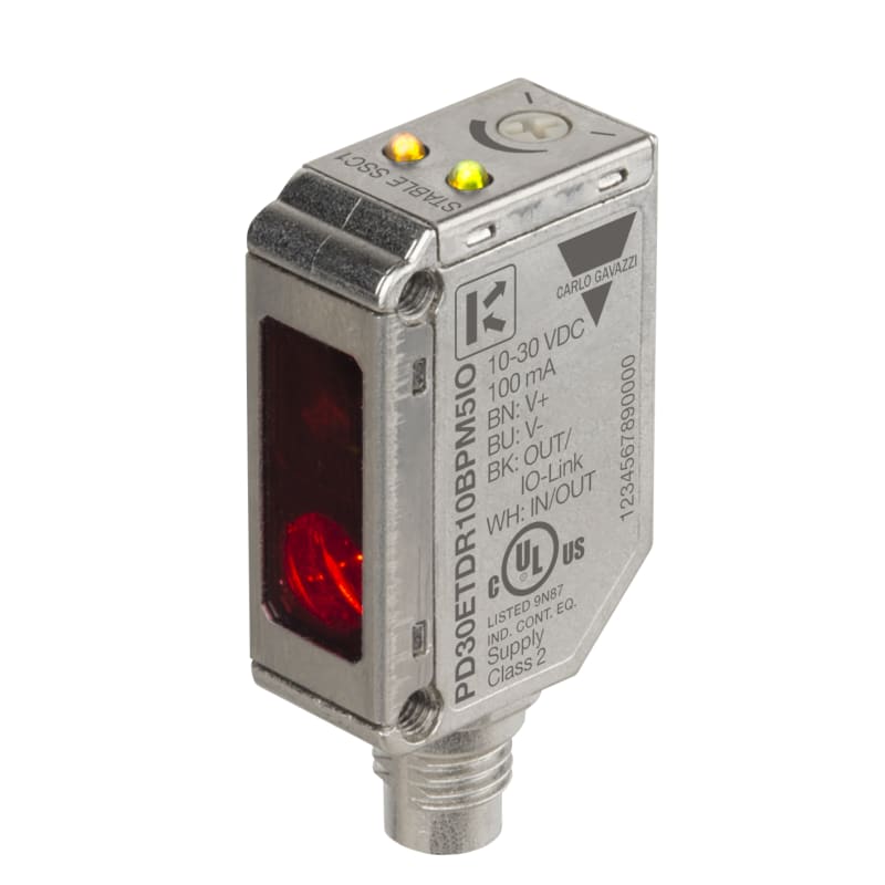 Photoelectric Sensor IO link DIR1M M8 plug IP69K (PD30ETDR10BPM5IO)