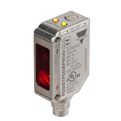 Photoelectric Sensor IO link pole 5M plug IP69K