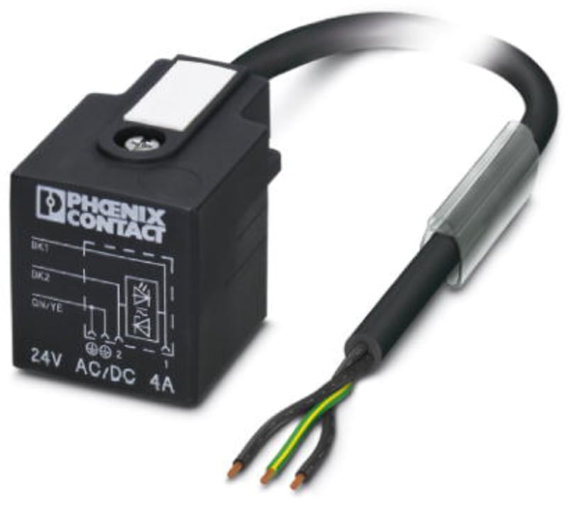 Sensor/Actuator Cable (SAC-3P- 3,0-PUR/A-1L-Z)