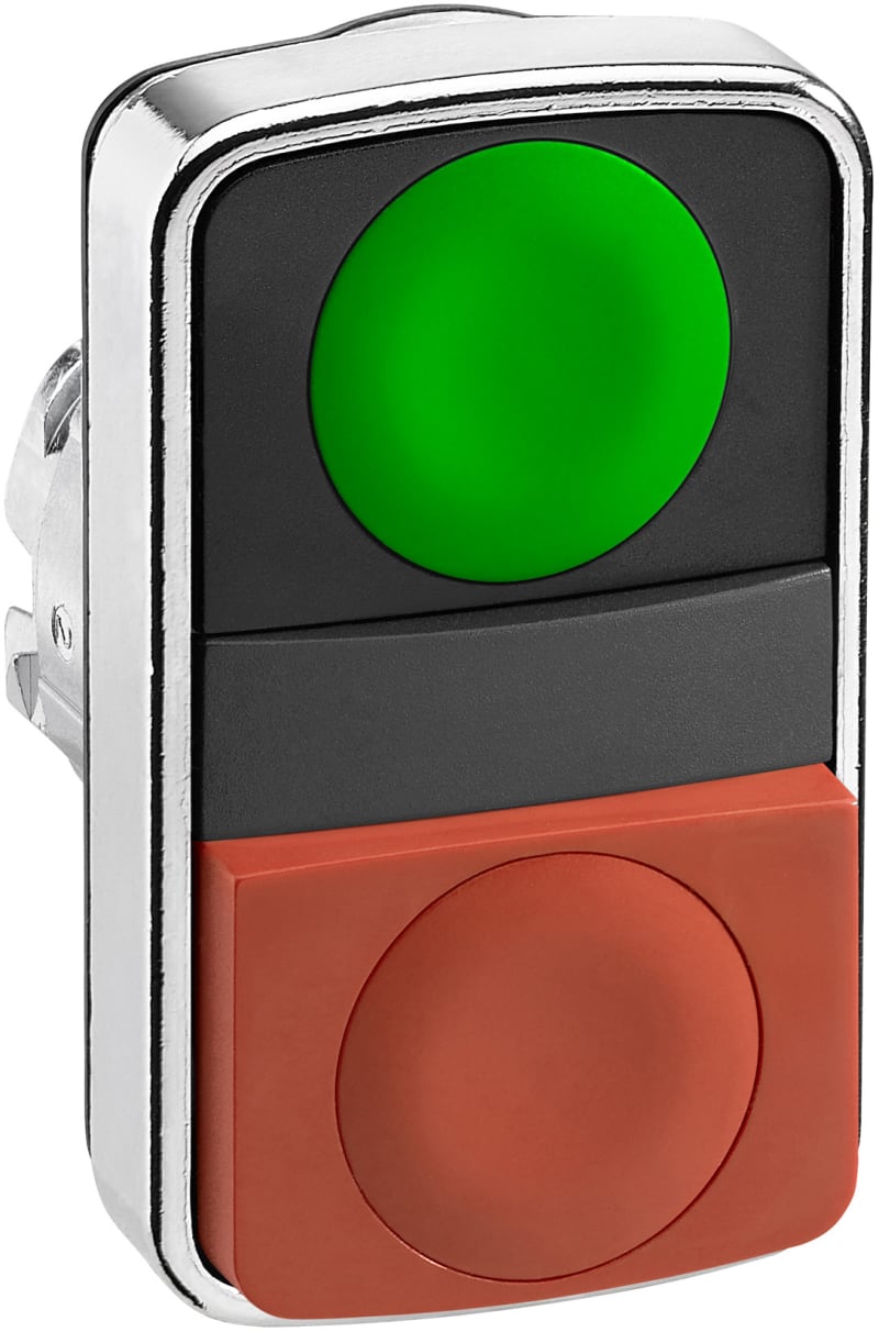 DOUBLE PUSH BUTTON S+r KN. UMRK G+r (ZB4BL7340)