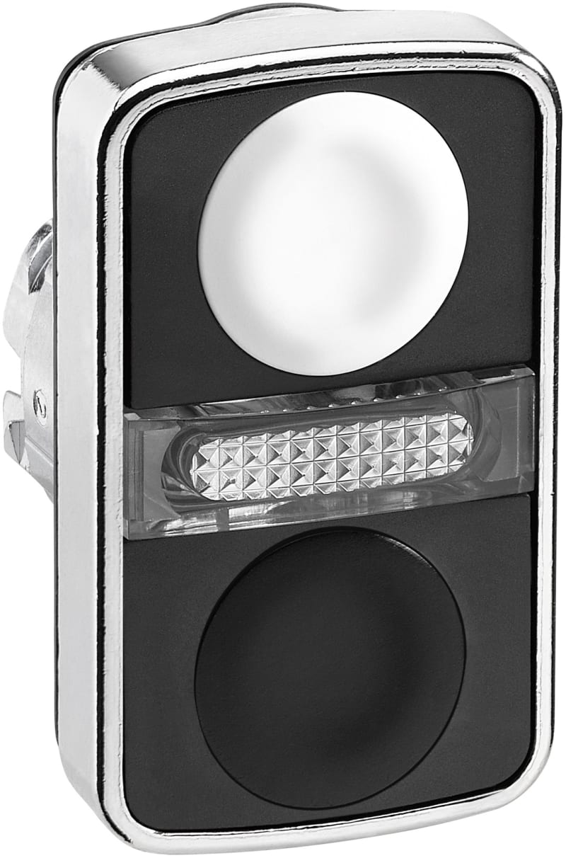 DOUBLE PUSH BUTTON for LIGHT Black KN UMRK (ZB4BW7A1720)