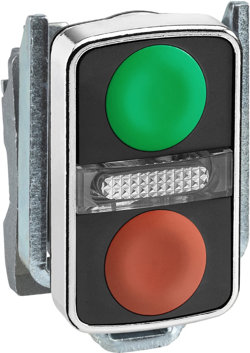 DOUBLE PUSH BUTTON for LIGHT Black KN UMRK (ZB4BW7A3740)