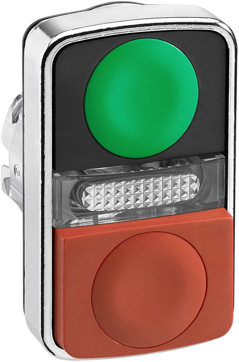 DOUBLE PUSH BUTTON for LIGHT S+r KN UMRK G (ZB4BW7L3740)