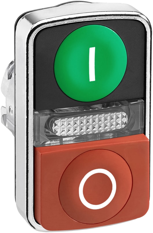 DOUBLE PUSH BUTTON for LIGHT S+r KN IN-0 G+ (ZB4BW7L3741)
