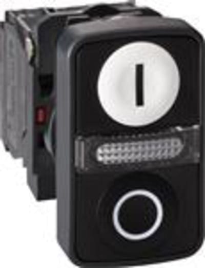 DOUBLE PUSH BUTTON for LIGHT Black KN UMRK (ZB5AW7A1720)