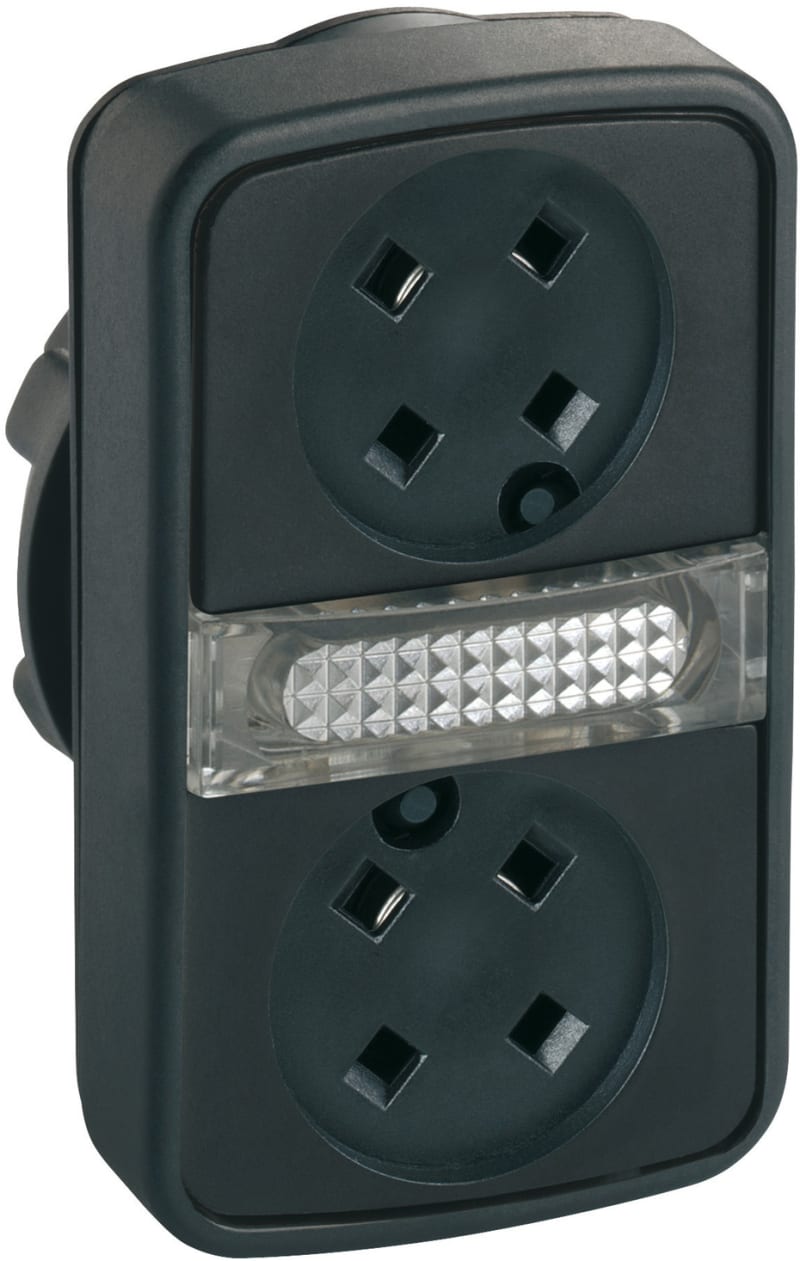 DOUBLE PUSH BUTTON for LIGHT Black KN U/KA (ZB5AW7A9)