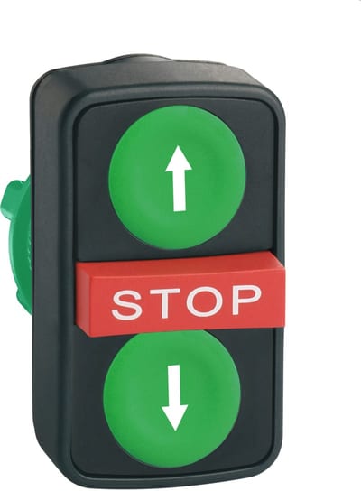 Triple.Push Button PIL O/N and Stop (ZB5AA73134)