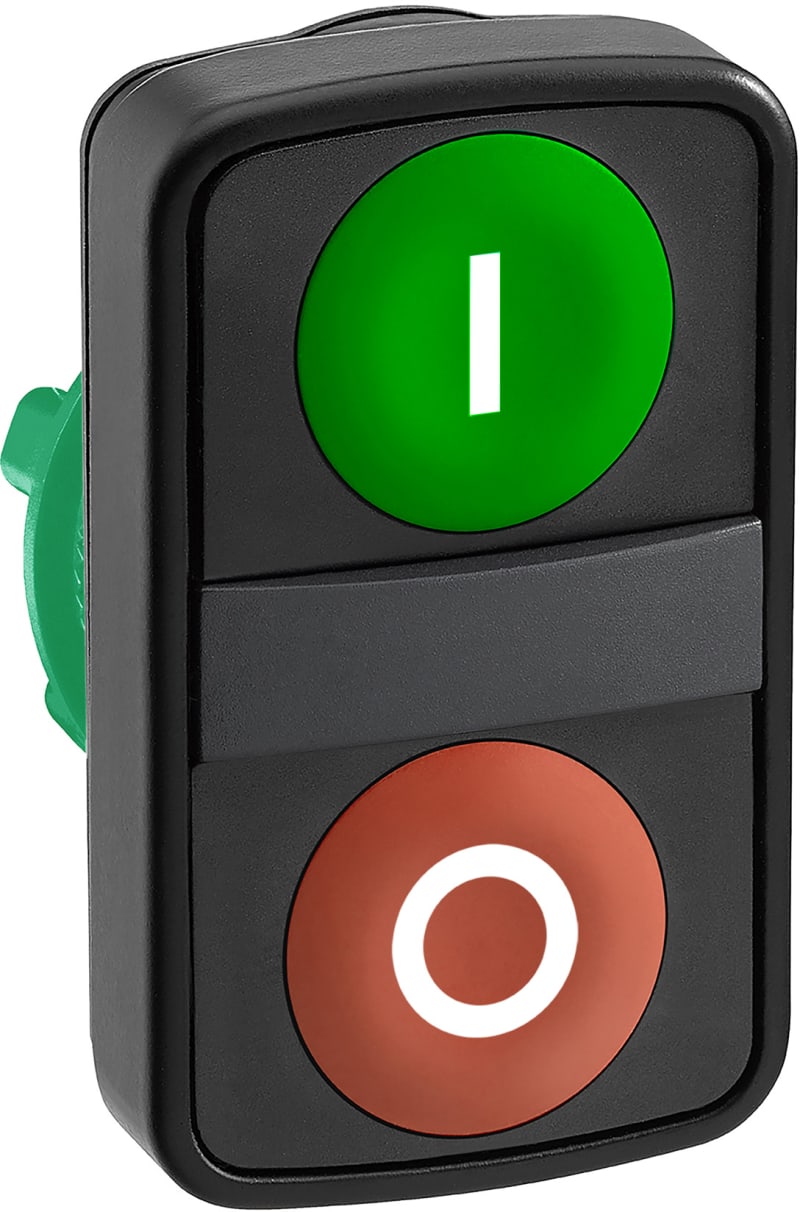 DOUBLE PUSH BUTTON Black KN. in + 0 G+r (ZB5AA7341)