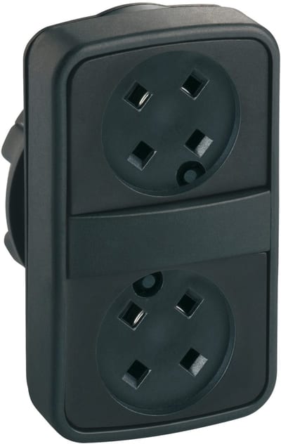 Schneider Electric ZB5AA79 flush/flush double-headed pushbutton Ø22 without cap