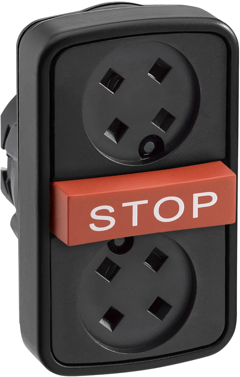 TRIPLE.PUSH BUTTON without CAP,WITH STO (ZB5AA791)