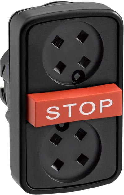 TRIPLE.PUSH BUTTON without CAP,WITH STO (ZB5AA791)