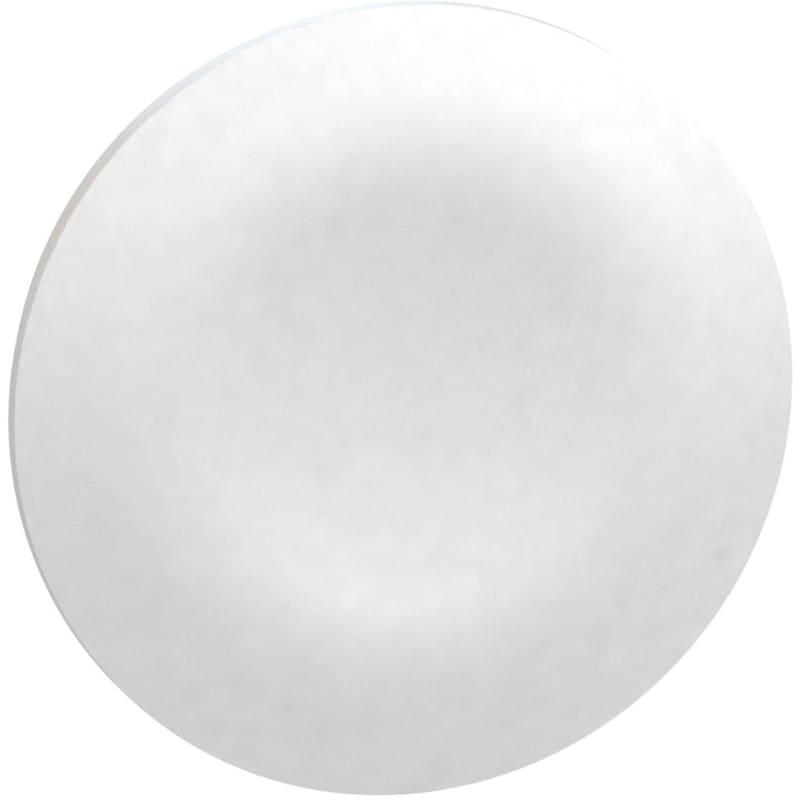 PUSH-BUTTON.CAP Unmarked White (ZBA71)