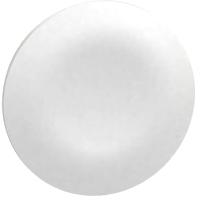 PUSH-BUTTON.CAP Unmarked White