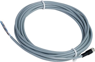 Telemecanique XZCPV0941L5 Sensor Cable, M8 female, 4-pin, PVC, 5 m