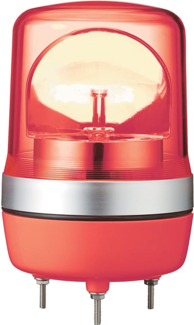 Schneider Electric 106mm Rotating Mirror Red 24VAC-DC XVR10B04