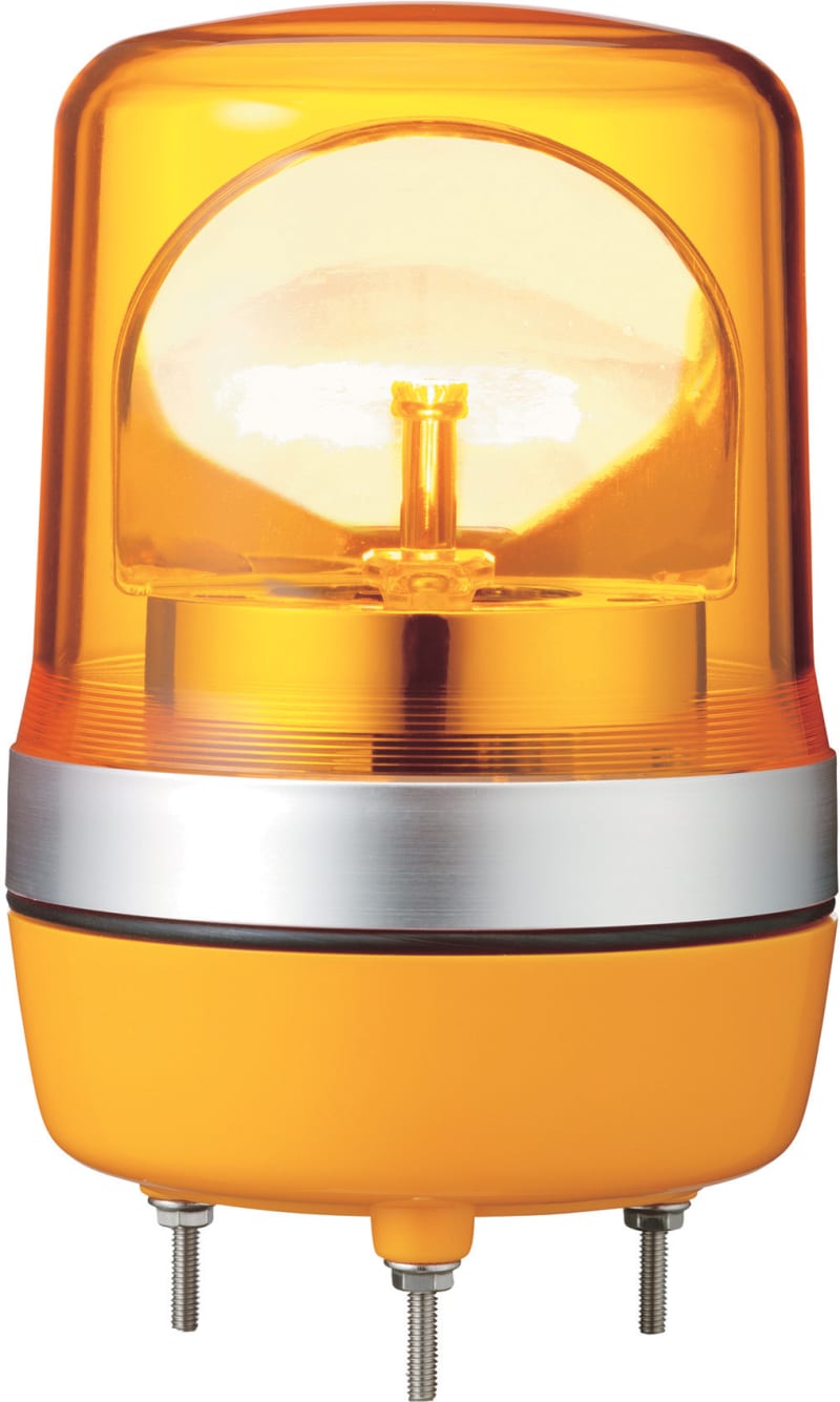 Schneider Electric 106mm Rotating Mirror Orange 24VAC-DC XVR10B05