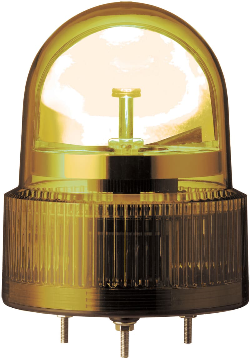 Schneider Electric 120mm Rotating Mirror Orange 24VAC-DC XVR12B05S