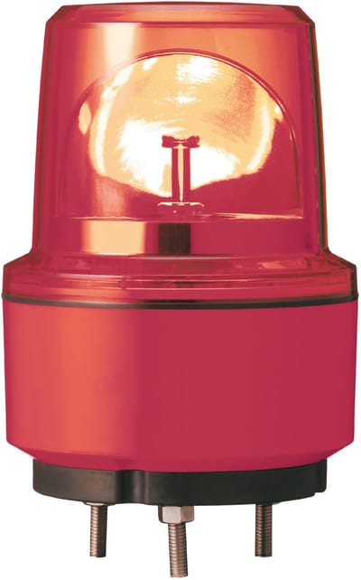 Schneider Electric 130mm Rotating Mirror Red 24VDC XVR13B04
