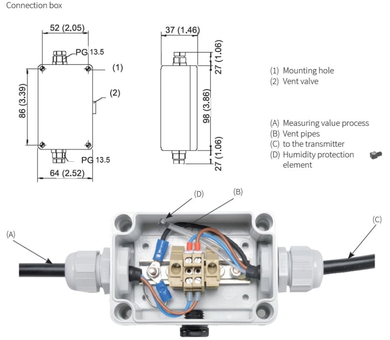 Connection Box for XMH250MF (XMHZ9864)