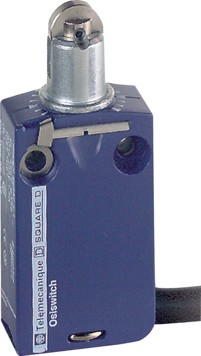 Telemecanique XCMD2125L2 Limit Switch, Metal Roller Plunger, 1 NO + 1 NC