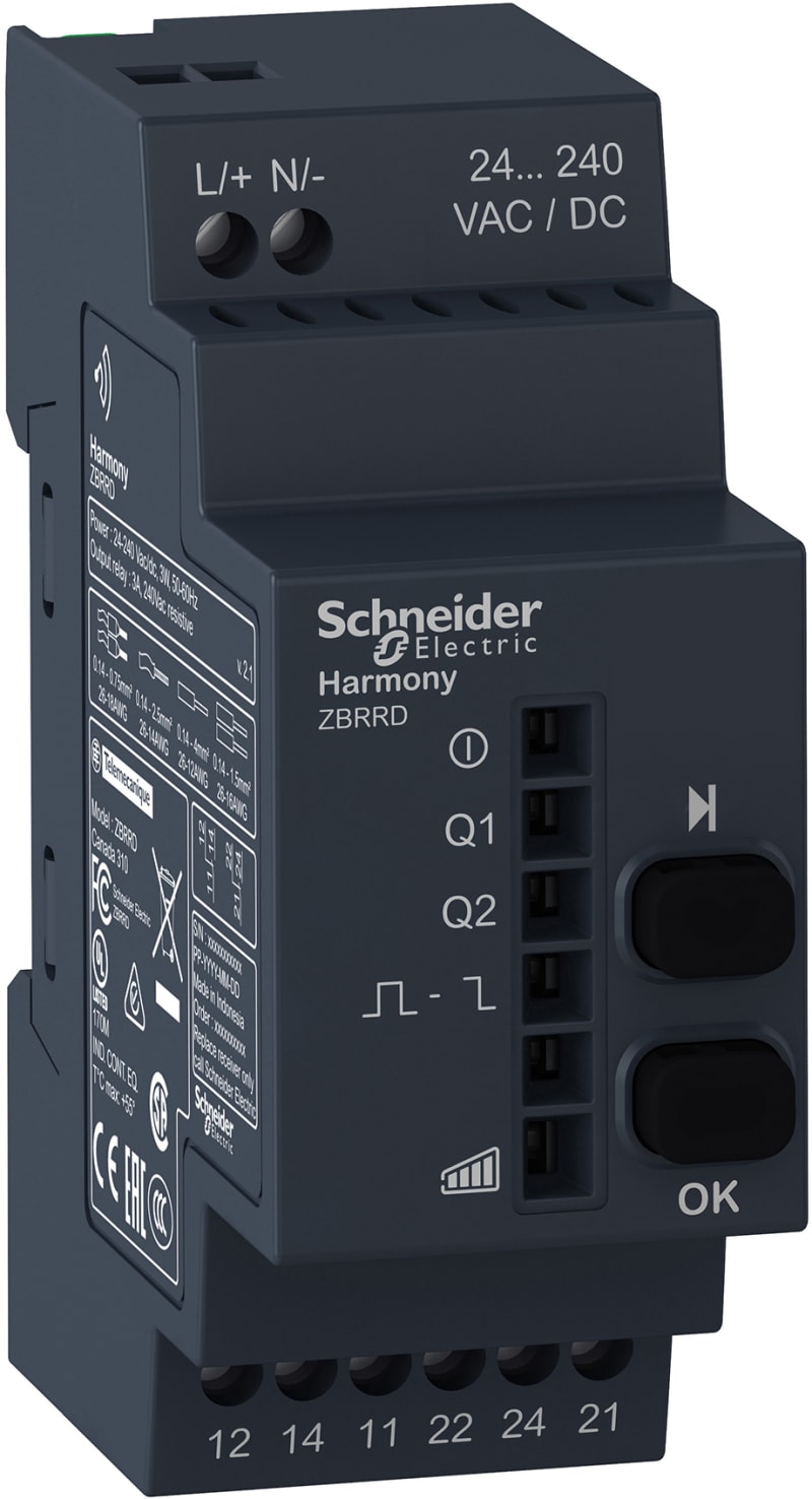 Receiver 2 C/O 24-240V (ZBRRD)