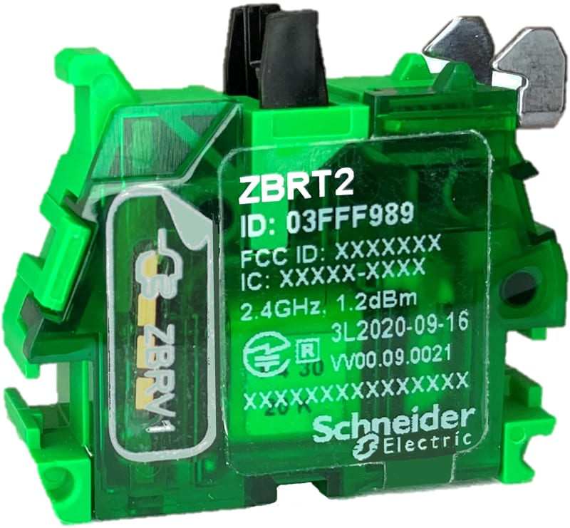 Wireless sender with 2 signals (ZBRT2)