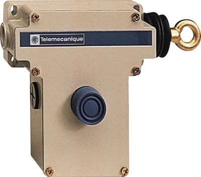 Telemecanique XY2CE5A250 Emergency Stop Rope Pull Switch, 1 NO + 1 NC