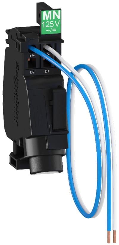 Schneider Electric undervoltage release (pre-wired) MN - 24 V AC 50/60Hz - 24 V DC LV426821