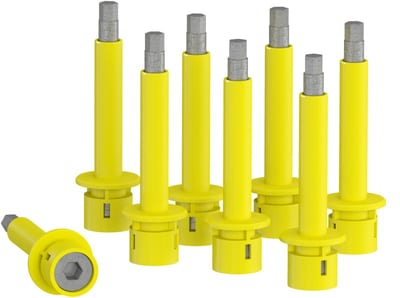 Schneider Electric torque limiting breakaway bit - installation accessories - 5 N.m - set of 8 LV426993