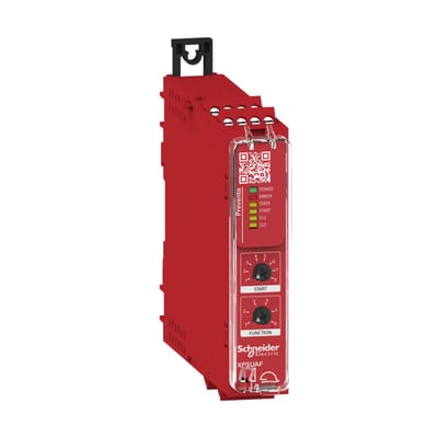 Schneider Electric Preventa module CAT.4 potential free NC/NC, NO/NC & PNP/PNP 24VAC/dc screw XPSUAF13AP