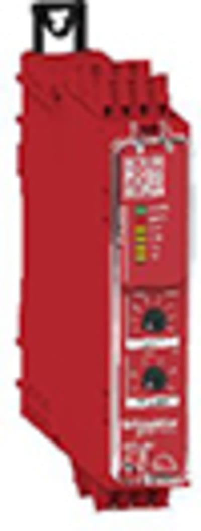 Schneider Electric Preventa module CAT.4 potential free NC/NC, NO/NC & PNP/PNP 48-240VAC/dc spring XPSUAF33AC