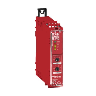 Schneider Electric Preventa module CAT.4 potential free NC/NC, NO/NC & PNP/PNP 48-240VAC/dc screw XPSUAF33AP