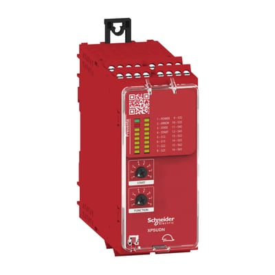 Schneider Electric Preventa module CAT.4 features 6*XPSUAF 24VAC/dc screw XPSUDN13AP