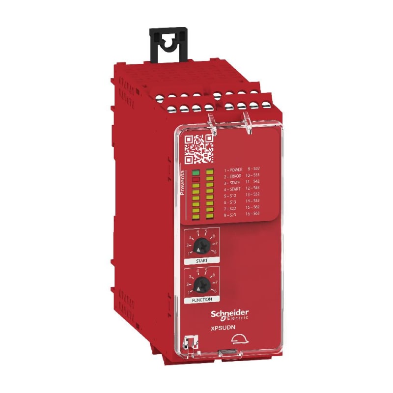 Schneider Electric Preventa module CAT.4 features 6*XPSUAF 48-240VAC/dc screw XPSUDN33AP