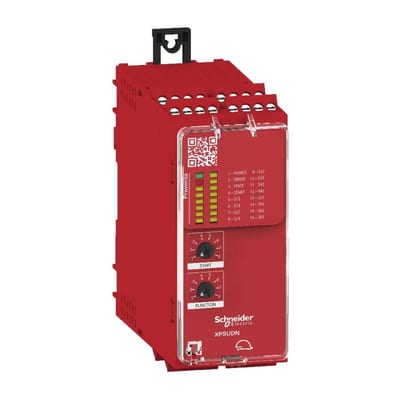 Schneider Electric Preventa module CAT.4 features 6*XPSUAF 48-240VAC/dc screw XPSUDN33AP