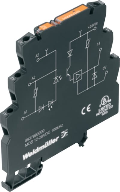 Weidmüller MOS 12-28 V DC 100 kHz Solid-State Relay Module