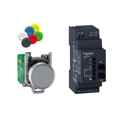 Wireless set button and receiver (XB4RFA02)