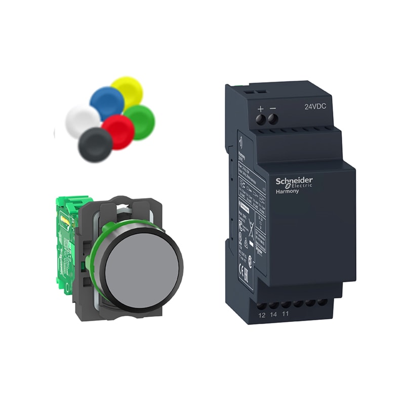 Wireless set button and receiver (XB5RFB01)
