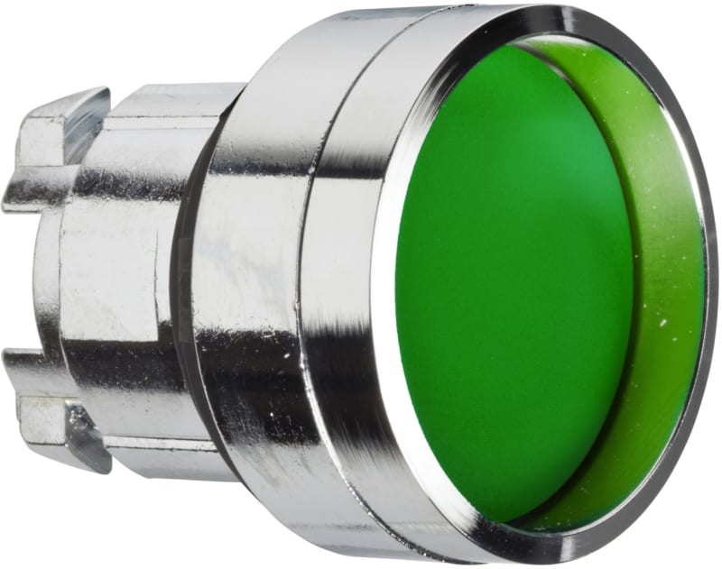 Push-Button Head GREEN, Nedsenket (ZB4BA36)