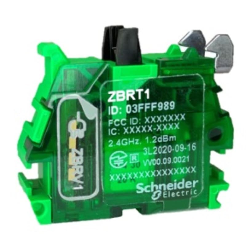 Schneider Electric transmitter wireless batteryless w/o Head ZBRT1