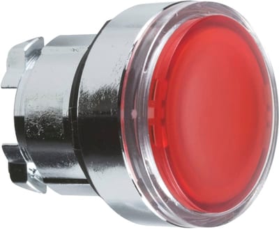 Push-Button Head RED TRANSP.F/E (ZB4BA48)
