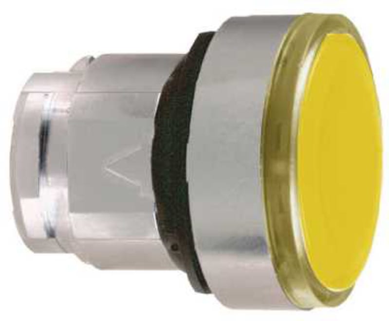Push-Button Head Yellow TRANSP.F/E (ZB4BA58)