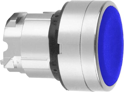 Push-Button Head BLUE,NEDSENKET