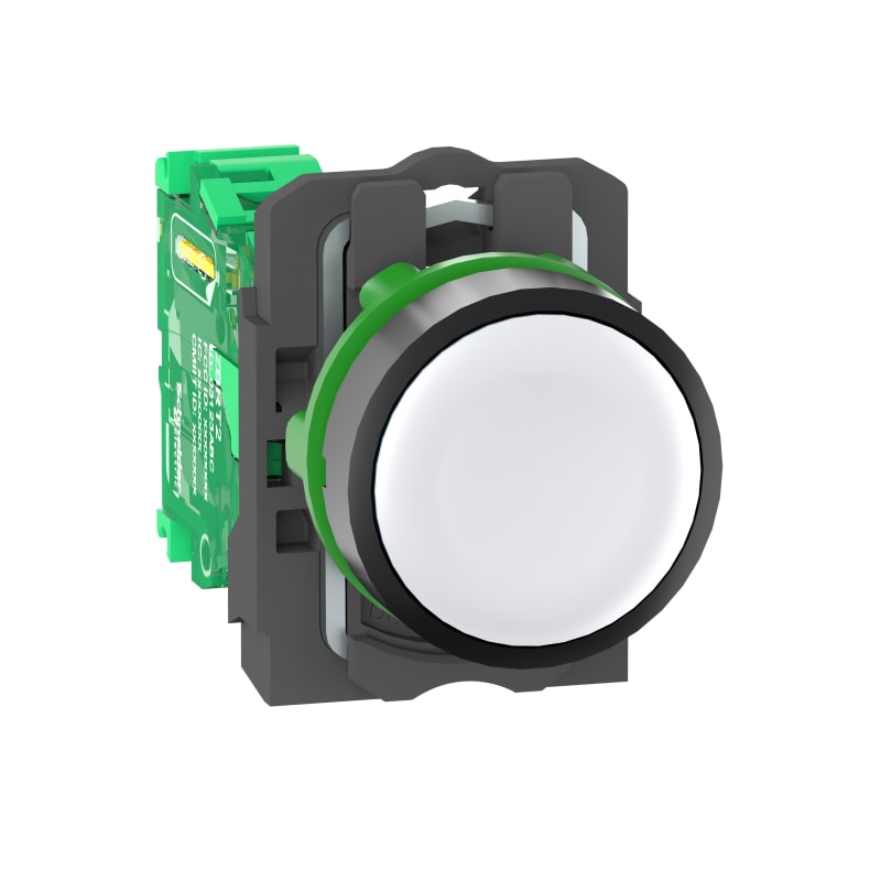 Schneider Electric ZB5R transmitter complete, white cap ZB5RTA1