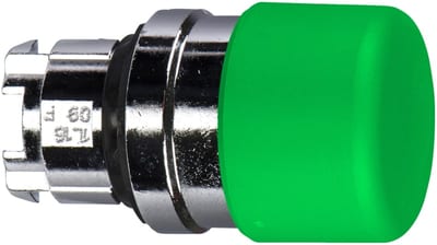 SOPP Push-Button Head Green Ø30mm