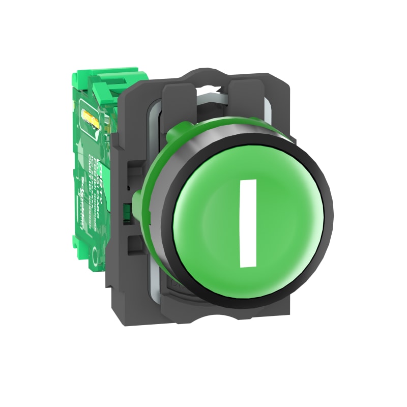 Schneider Electric ZB5R trnsmitter comp, green cap I markin ZB5RTA331